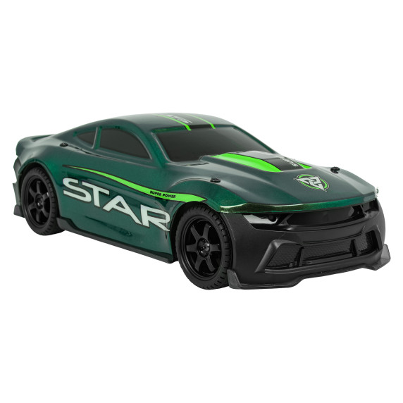 RC Športové autíčko STAR na diaľkové ovládanie DRIFT RACER - zelené
