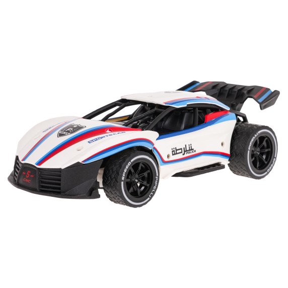 RC Kovové športové autíčko 1:20 Inlea4Fun METALS HIGH SPEED CAR - biele