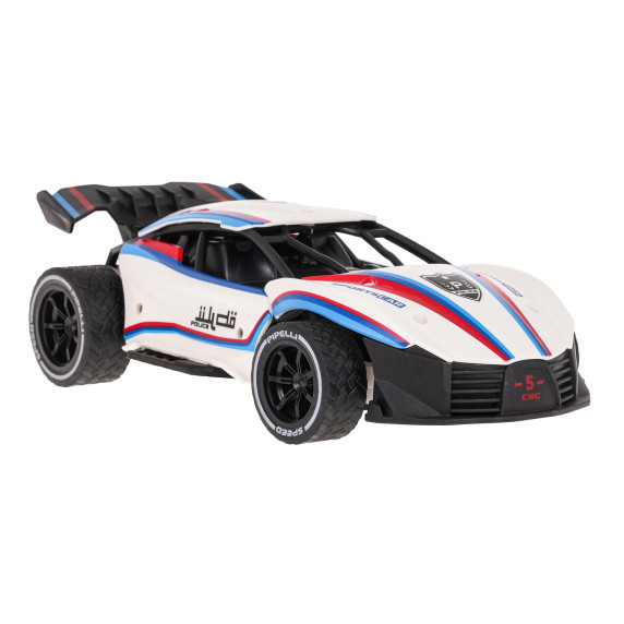 RC Kovové športové autíčko 1:20 Inlea4Fun METALS HIGH SPEED CAR - biele