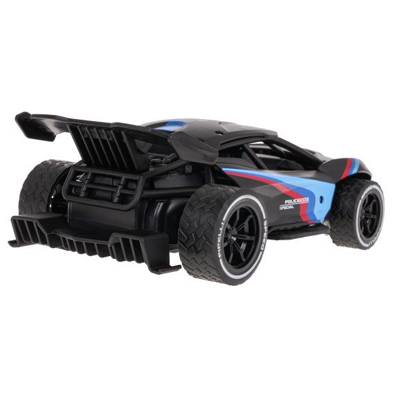 Mașină sport RC cu telecomandă -Inlea4Fun METALS HIGH SPEED CAR - Negru