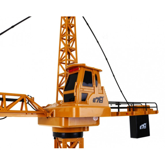 Macara cu telecomandă și accesorii - R/C Tower Crane 