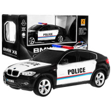 RC Policajné auto BMW X6 na diaľkové ovládanie 1:24 Inlea4Fun - 