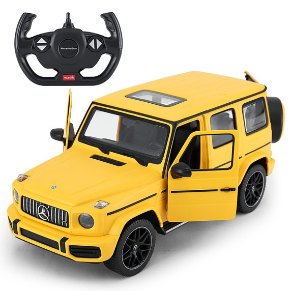 RC Távirányítós autó Mercedes Benz G63 1:14 RASTAR - Sárga