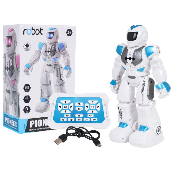 Robot multifuncțional cu telecomandă - RC MINIMAL 02 PIONEER