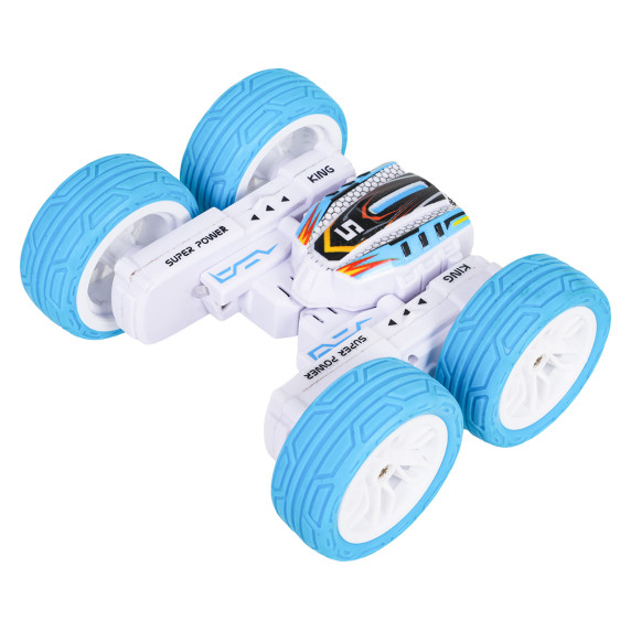 RC Távirányítós kaszkadőr kisautó 1:32 MINI STUNT CAR  - Kék