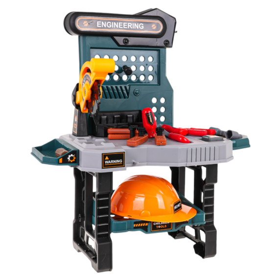 Atelier pentru bricolaj cu unelte 37 piese - Inlea4Fun ENGINEER TOOL TABLE