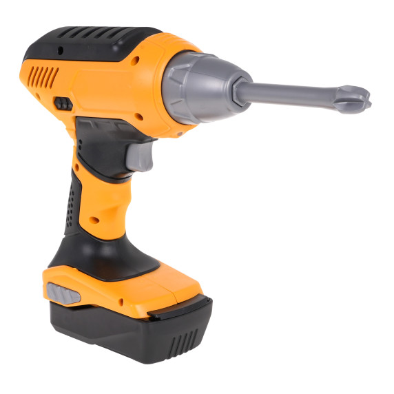 Interaktív csavarhúzó és fúró Inlea4Fun POWER TOOLS - fekete/narancssárga