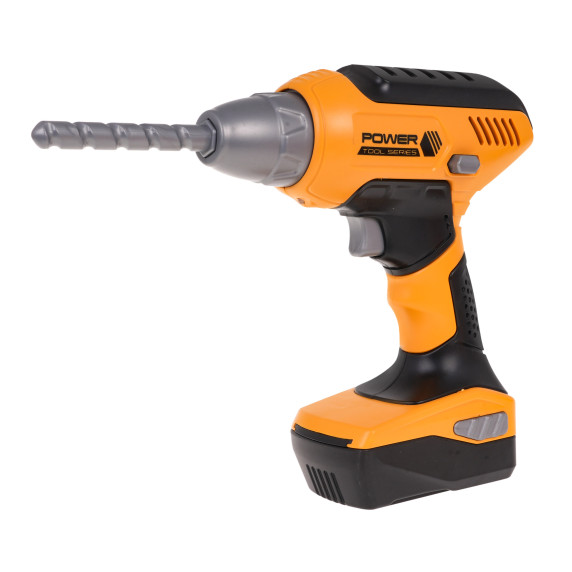 Detské náradie v kufríku s interaktívnym skrutkovačom Inlea4Fun POWER TOOLS