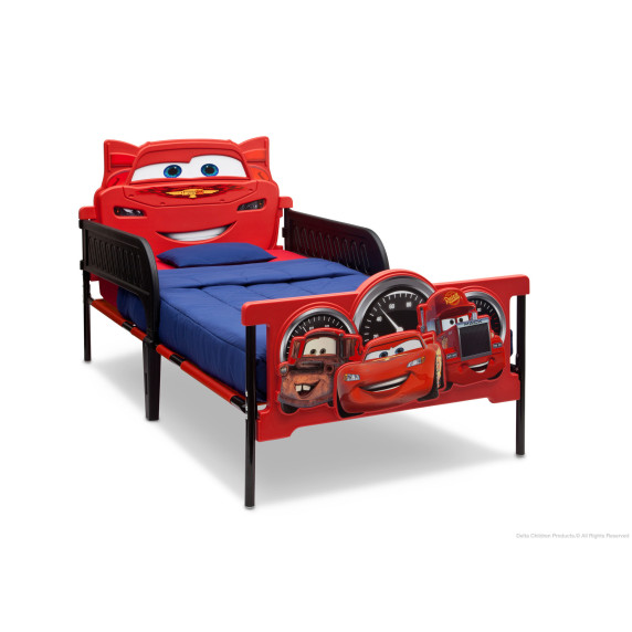 Plastová 3D postel Autá