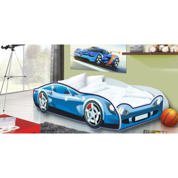 Auto Speedy Gyerekágy - kék