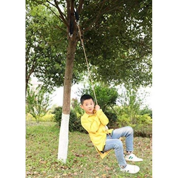 Fa tányérhinta Inlea4Fun WOODEN ROUND SWING