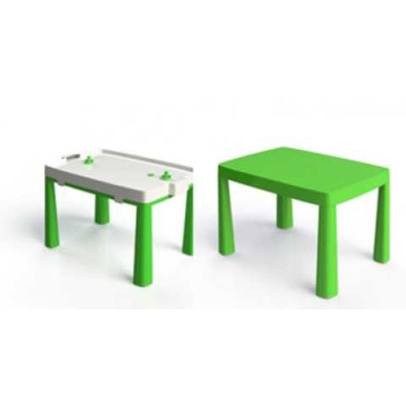 Masă plastic pentru copii cu air hochei, Emma Inlea4Fun - verde