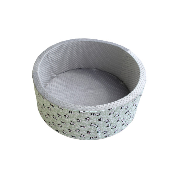 Piscină uscată cu set de bile - 100x40 cm - panda