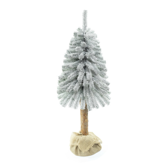 Vianočný stromček 120 cm s kmeňom AGA MR3209 - zasnežený