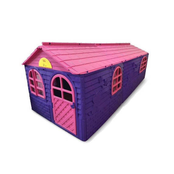 Záhradný domček 256x129x120 cm Inlea4Fun DANUT - Fialový