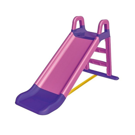 Šmykľavka s madlom 140 cm Inlea4Fun 0140/05 - ružová