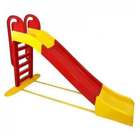 Šmykľavka s držadlom 243 cm Inlea4Fun 014550/3 - červená