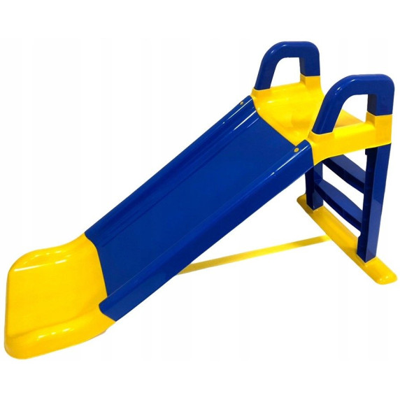 Topogan 140 cm - albastru/galben - Inlea4Fun 0140/03