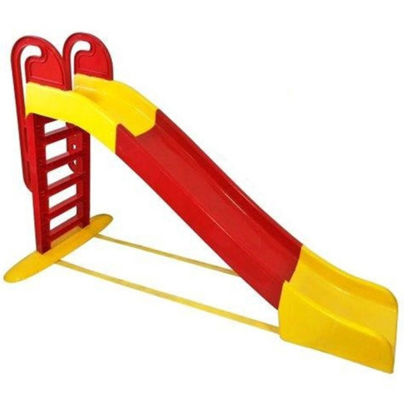 Šmykľavka s držadlom 243 cm Inlea4Fun 014550/3 - červená
