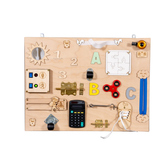 Joc educativ pentru copii - 50x37,5 cm - MT19 - natur