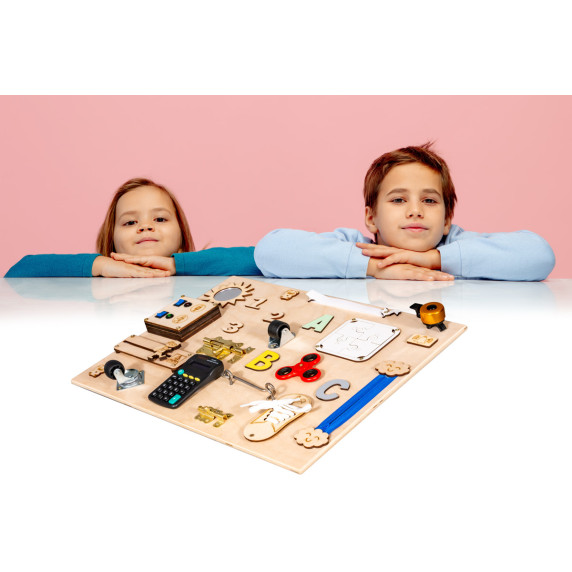 Joc educativ pentru copii - 50x37,5 cm - MT19 - natur