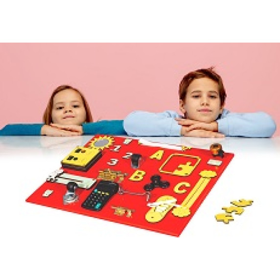 Edukačná tabuľa pre deti 50 x 37,5 cm MT20 - červená