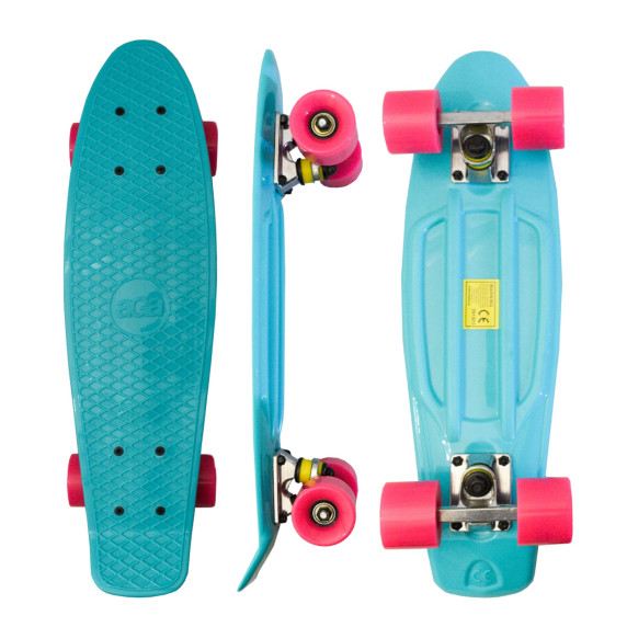 Skateboard MR6018 Aga4Kids - tyrkysový