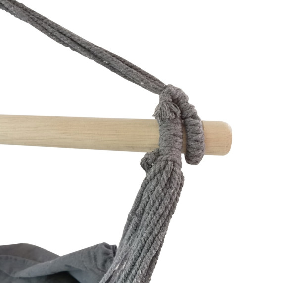 Závesné hojdacie kreslo AGA MR4210G - sivé