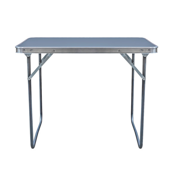 Masă camping din aluminiu - 70x50x60 cm - AGA MR2022-Grey - gri