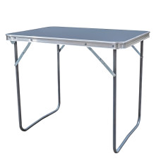 Masă camping din aluminiu - 70x50x60 cm - AGA MR2022-Grey - gri - 