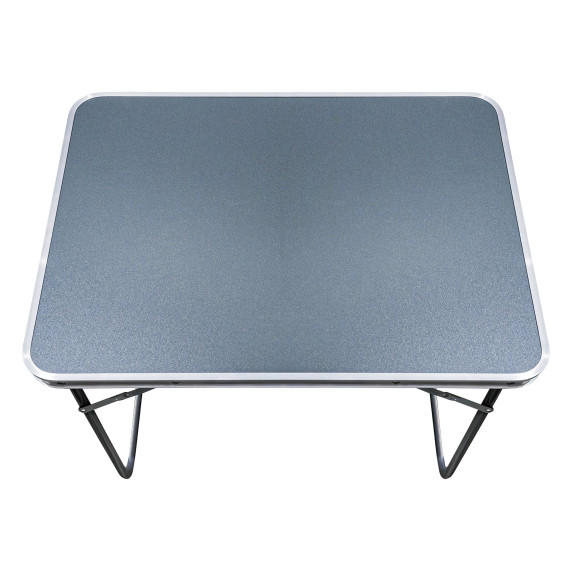 Masă camping din aluminiu - 70x50x60 cm - AGA MR2022-Grey - gri