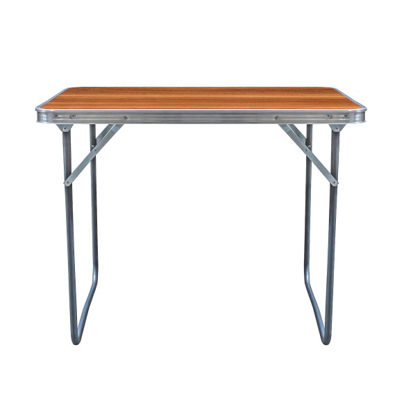Kempingový stolík 70x50x60 cm AGA MR2022-Wooden - Hnedý