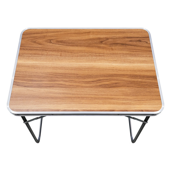 Kempingový stolík 70x50x60 cm AGA MR2022-Wooden - Hnedý