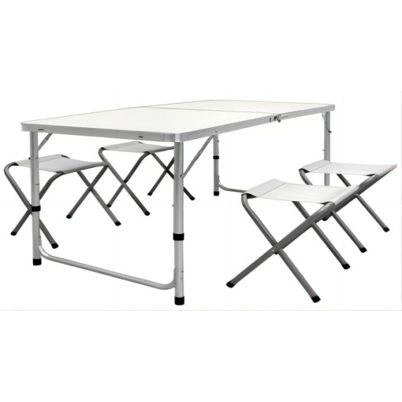 Kemping összecsukható szett AGA MR4100-WHITE - Fehér