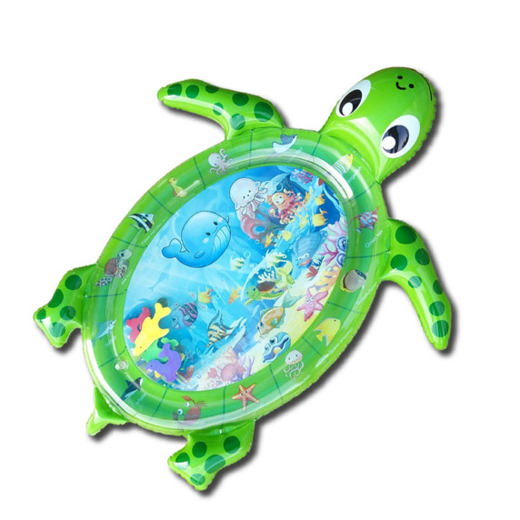 Gyerek felfújható alátét Aga4Kids MRWM06 - teknős zöld