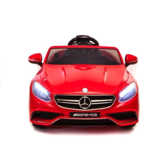 Elektomos kisautó MERCEDES S63 AMG - Piros