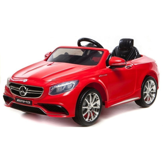 Elektomos kisautó MERCEDES S63 AMG - Piros
