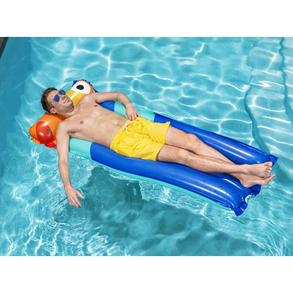 Nafukovacie lehátko 183 x 76 cm BESTWAY 44021 - tukan modrý