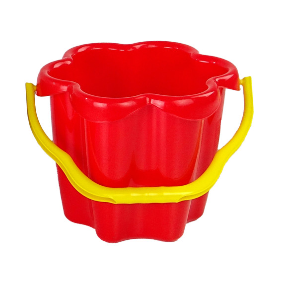 Găleată de jucărie pentru copii - roșu - Inlea4Fun