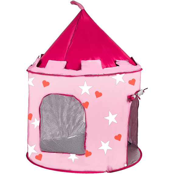 Detský hrací stan Aga4Kids CASTLE ST-0108-WCP - ružový