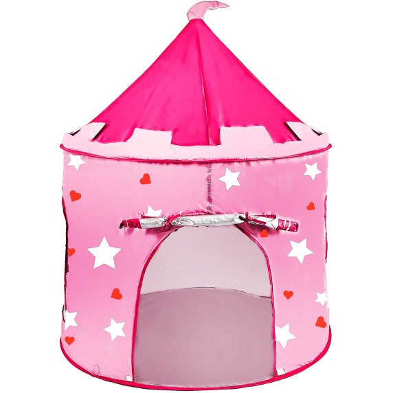 Detský hrací stan Aga4Kids CASTLE ST-0108-WCP - ružový