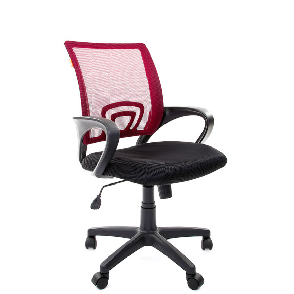 Modern forgószék karfával Chairman 696-B - sötét piros