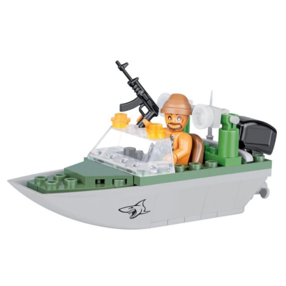 COBI 2154 Small Army Hliadkovací čln Shark 60 ks