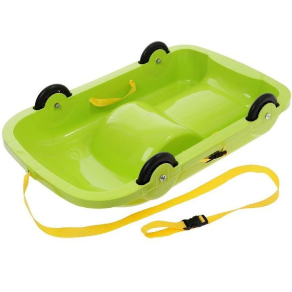 Univerzálne boby s kolieskami 2 v 1 Inlea4Fun 460504/1- zelené