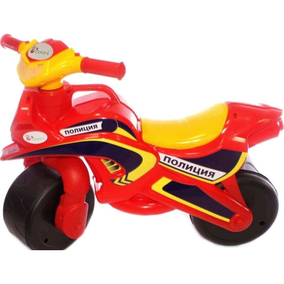 Motor fără pedale Polioce Inlea4Fun -  rosu / galben