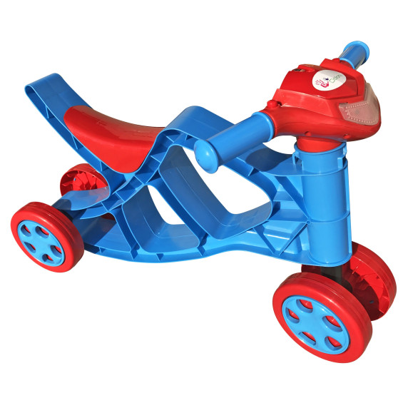 Motoretă fără pedale Inlea4Fun - albastru / roșu
