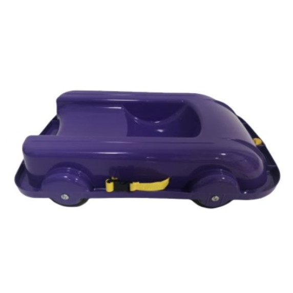 Univerzálne boby s kolieskami 2 v 1 Inlea4Fun  460404/4 - fialové