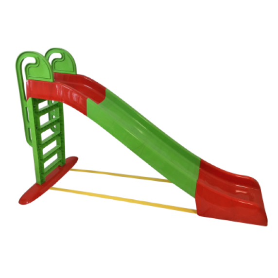 Csúszda kapaszkodóval 243 cm Inlea4Fun - zöld