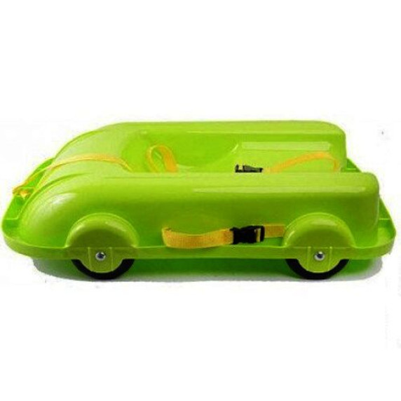 Univerzálne boby s kolieskami 2 v 1 Inlea4Fun 460504/1- zelené
