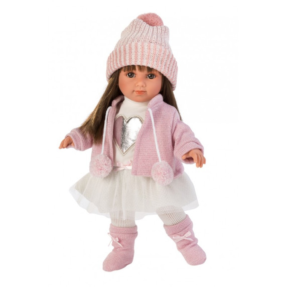 Élethű játékbaba Llorens 53528 35cm - Sara